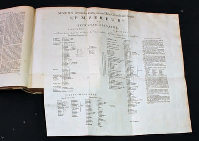 Histoire de l'Empire, contenant son origine, ses progrès, ses révolutions, la forme de son gouvernement, sa politique, ses négociations, & les nouveaux réglemens, faits dans les Traités de Westphalie, &c. Nouvelle édition , augmentée d'un Discours préliminaire, de Notes historiques & politiques; continuée jusqu'à présent, & enrichi de tailles-douces.