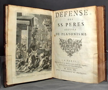 Défense des SS Pères accusez de platonisme.
