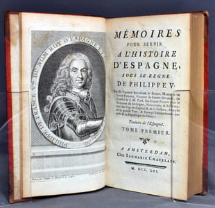 Mémoires pour servir à l'histoire d'Espagne, sous le règne de Philippe V. Traduits de l'espagnol.