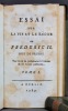 Essai sur la vie et le règne de Frédéric II, roy de Prusse. Pour servir de préliminaire à l'édition de ses oeuvres posthumes.. [DENINA Carlo]: