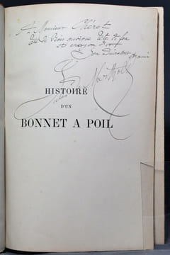 Histoire d'un bonnet à poil.. MARTHOLD Jules de: