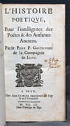 L'Histoire poétique pour l'intelligence des Poëtes & des Autheurs anciens. par GAUTRUCHE Pierre: - Image 2