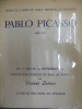 Pablo Picasso, 1969-1970. Du 1er mai au 30 septembre 1970, exposition conçue et mise au point par Yvonne Zervos au palais des papes en Avignon. ZERVOS ...