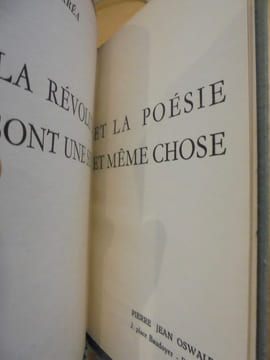 La Révolution et la poésie sont une même chose. KREA Henri