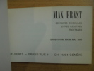 Max Ernst. ERNST Max