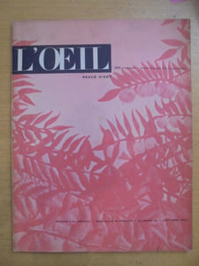 L'OEIL - REVUE D'ART - Número 46 - Octubre 1958