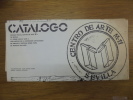 Catalogo con motivo de la Exposicion antológica de dibujos y pinturas sobre papel de Manolo Millares. Juan Manuel Bonet, Alberto Corazon