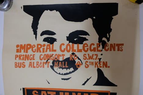 Affiche Charlie Chaplin. Inconnu