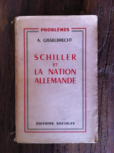 SCHILLER et LA NATION ALLEMANDE.