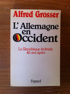 L'ALLEMAGNE en OCCIDENT