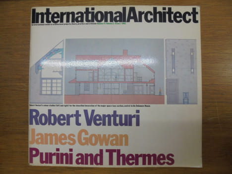 INTERNATIONAL ARCHITECT: NO. 9, VOL. 2, ISSUE 1.
. Beck, Haig (Edit).