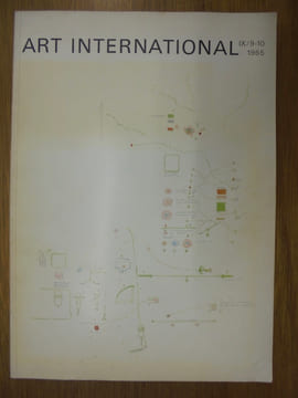 Art international - Volume IX / 10 1965.. Fitzsimmons, James (Editor)