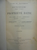 Dictionnaire juridique et pratique de la Propriété Batie. . Collet Corbinière