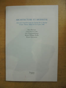 Architecture et Modestie