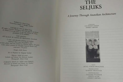 The Seljuks. A Journey through Anatolian Architecture. Ahmet Ertug