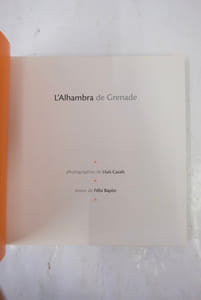 L'alhambra de grenade