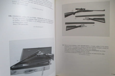 ARMES à FEU et ARMES BLANCHES des XVIIIe, XIXe et XXe siècles.. Etude Jutheau