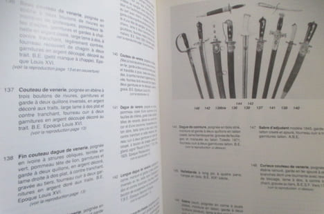 Collection de CANNES / ARMES ANCIENNES / ORDRES DE CHEVALERIES / LIVRES / ARMES BLANCHES / FUSILS DE CHASSE.... Perrin / Royere / Lajeunesse