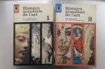 HISTOIRE MONDIALE DE L'ART en 5 tomes.