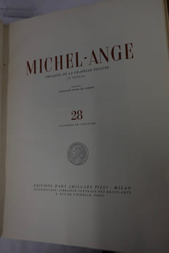 Coffret Michel-Ange & Masaccio. Deoclecio Redig de Campos & Mario Salmi