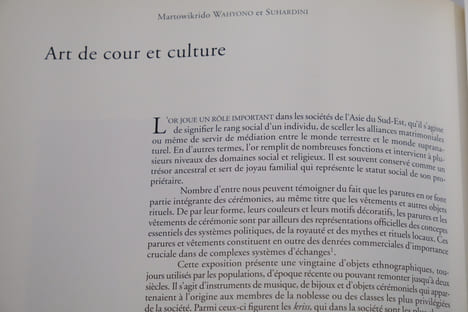Les ors de l'archipel Indonésien. Collectif