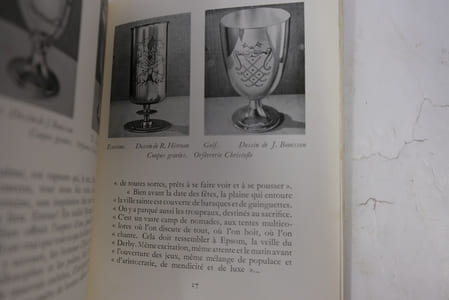 Textes autour de l'orfèvrerie
