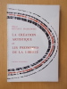 LA CREATION ARTISTIQUE et LES PROMESSES DE LA LIBERTE. Olivier Revault d'Allonnes