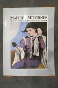 MAITRES MODERNES DE LA COLLECTION THYSSEN-BORNEMISZA. Catalogue de l'exposition au Musée d'Art Moderne de Paris du 23 octobre 1985 au 5 janvier 1986.