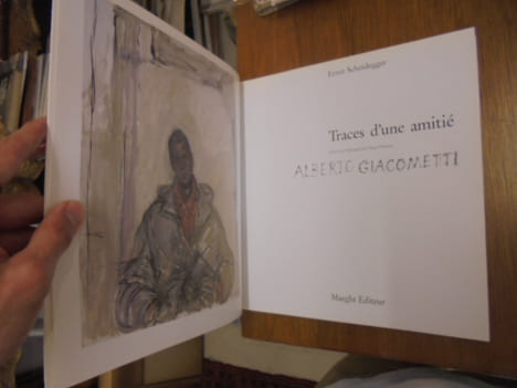 Traces d'une amitié - Alberto Giacometti -
. Ernst Scheidegger