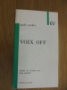 VOIX OFF
. GIULIO PAOLINI
