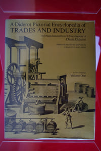 A DIDEROT PICTORIAL ENCYCLOPEDIA OF TRADES AND INDUSTRY. Volume One.