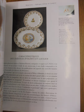 Histoire de la faïence française. Moustiers et Marseille. Sources et rayonnement.. GUILLEME-BRULON (Dorothée)