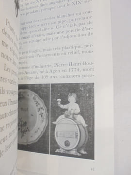 PETITE HISTOIRE DES FAIENCES ANCIENNES DE L'AQUITAINE. VITAL MAREILLE