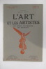 L'ART ET LES ARTISTES. Art Ancien, Art Moderne, Art Décoratif. . A. Dayot