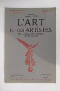 L'ART ET LES ARTISTES. Art Ancien, Art Moderne, Art Décoratif.