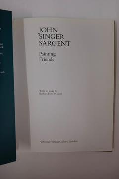 John Singer Sargent - Painting Friends. Barbara Gallati