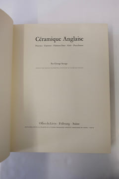 CÉRAMIQUE ANGLAISE - Poteries, faïences, faïences fines, grès, porcelaines. Savage George