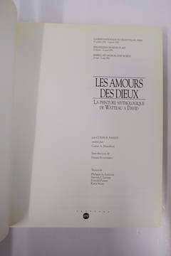 Les Amours des dieux - La peinture mythologique de Watteau à David. Colin Bailey & Carrie Hamilton