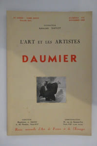 L'ART ET LES ARTISTES : DAUMIER.