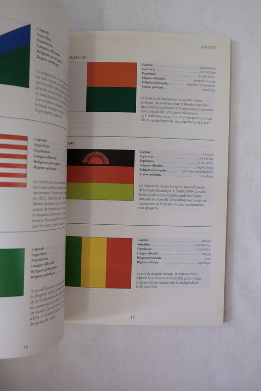 Drapeaux du monde entier - cartonné - Collectif - Achat Livre