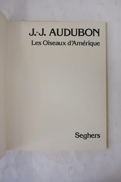 Les Oiseaux d'Amérique . John James Audubon
