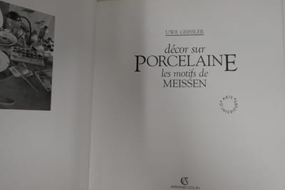 Décor sur porcelaine : les motifs de Meissen