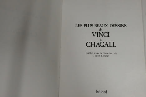 Les plus beaux dessins de Vinci à Chagall. Teréz Gerszi
