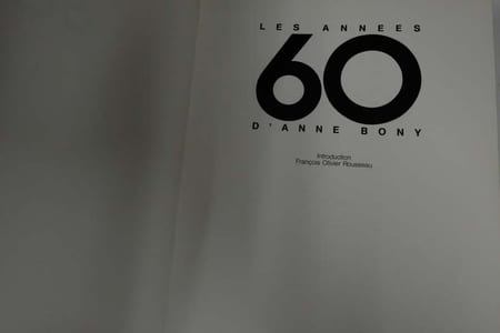 Les années 60 d'Anne Bony