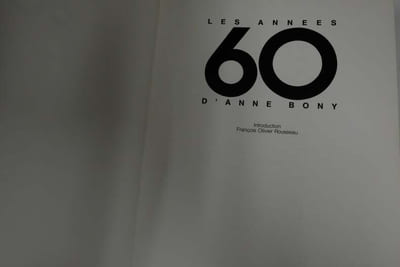 Les années 60 d'Anne Bony