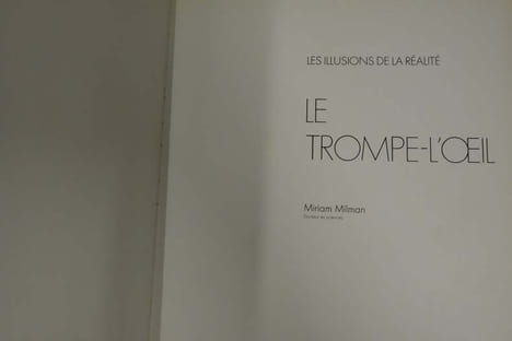 Le Trompe-L'Oeil. Miriam Milman