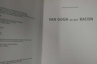 Van Gogh vu par Bacon