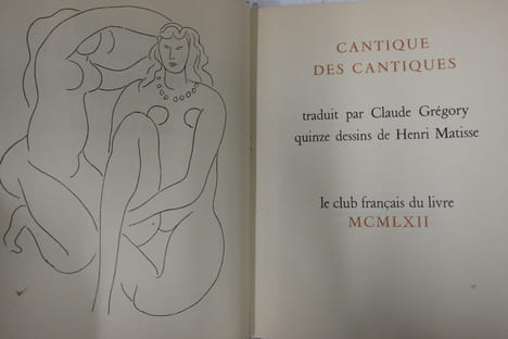 Cantique des cantiques. Claude Grégory