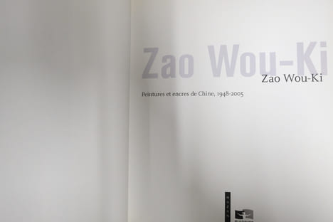 Zao Wou-Ki : Peintures et encres de Chine, 1948-2005. Florence Delay, Daniel Abadi, Juan Manuel Bonet