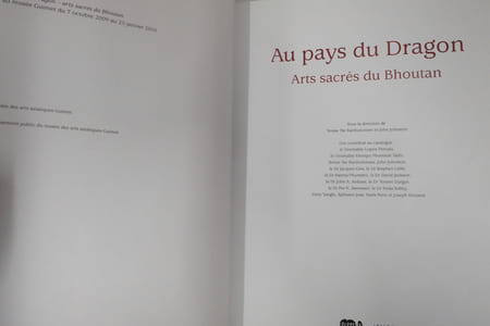 Au pays du dragon - Arts sacrés du Bouthan